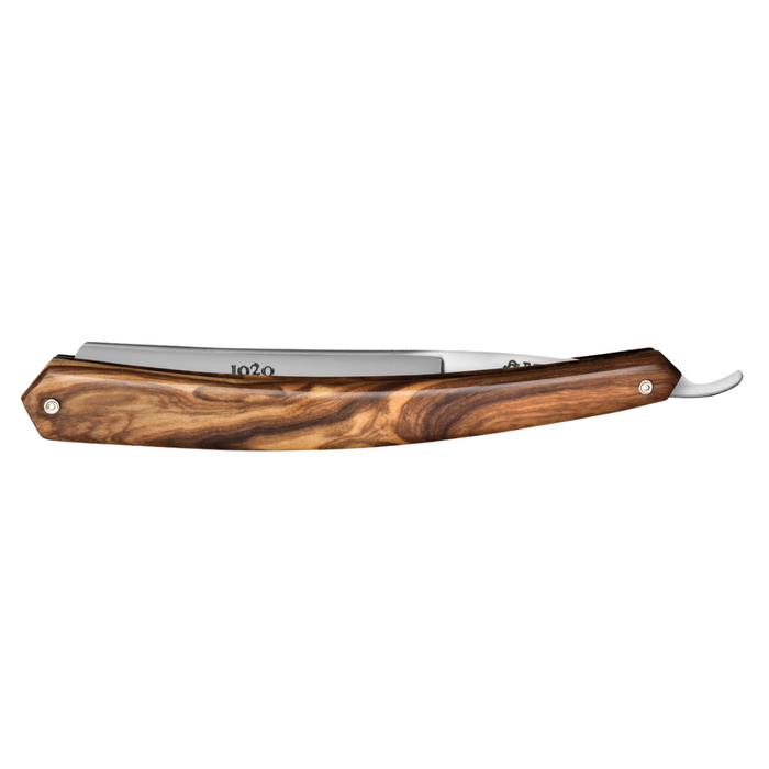 Thiers Issard '1920 Special 1ère Barbe' Straight Razor 4/8" Olivewood Carbon Steel.