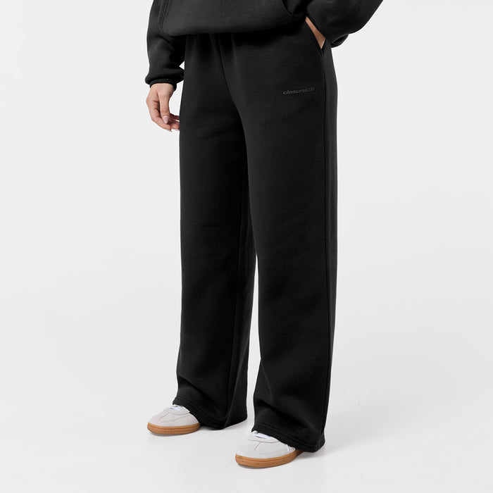 Tonal Core Open Hem Jogger | Black