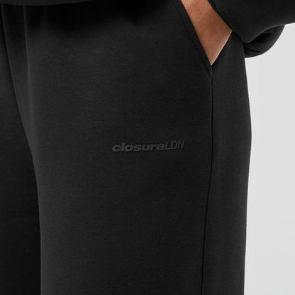 Tonal Core Open Hem Jogger | Black