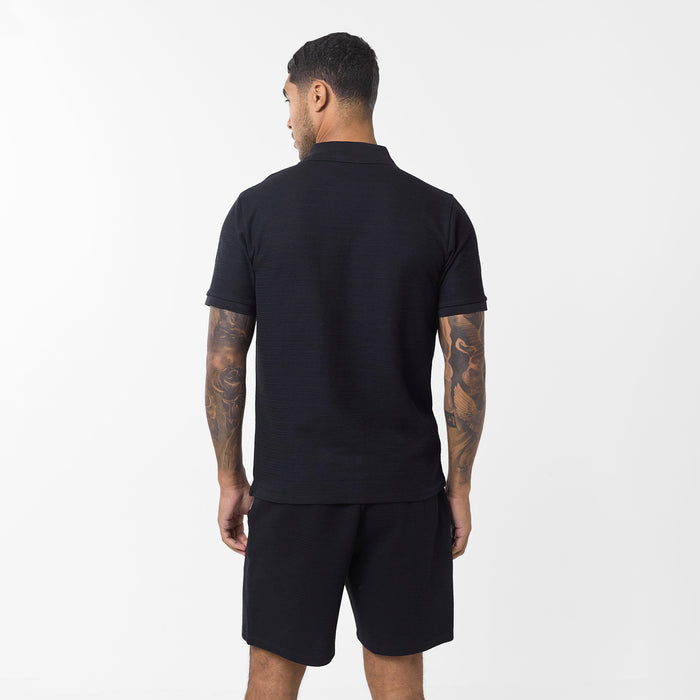Tonal Knit Short | Black