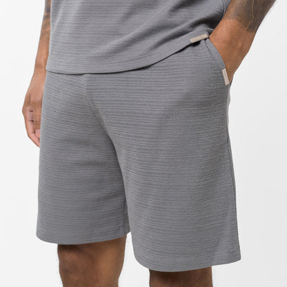 Tonal Knit Short | Grey