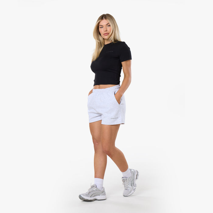 Tonal Scuba Core Logo Twinset | Black/Grey Marl
