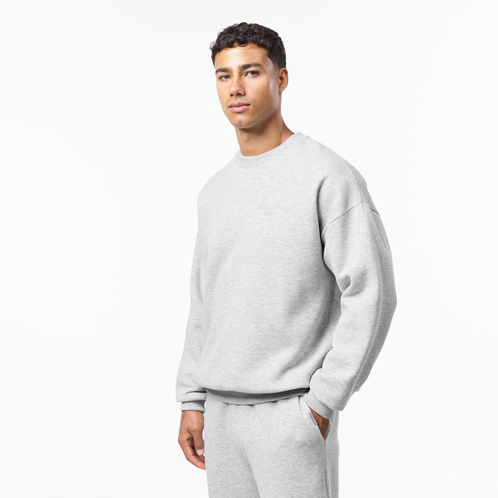 Tonal Signature Sweatshirt | Grey Marl