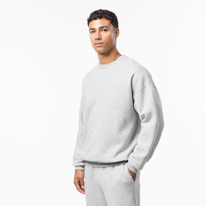 Tonal Signature Sweatshirt | Grey Marl