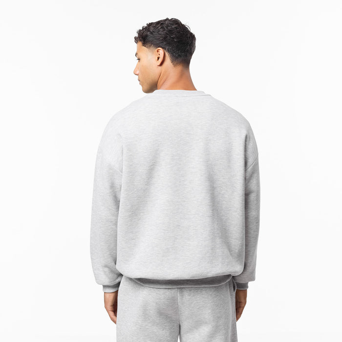 Tonal Signature Sweatshirt | Grey Marl
