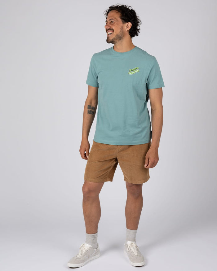 Totem Mens Short Sleeve T-Shirt In Light Blue