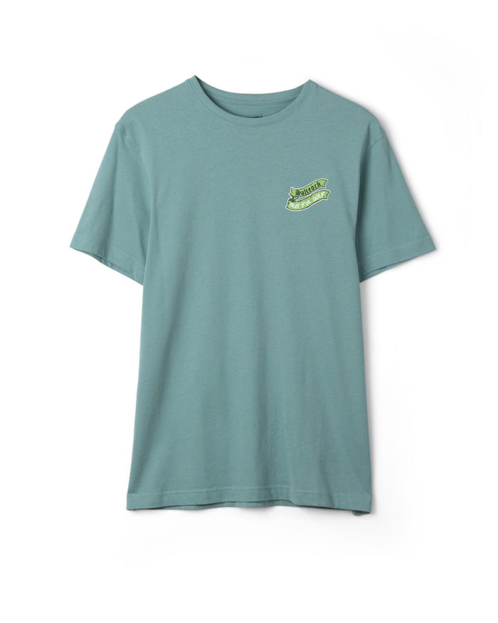 Totem Mens Short Sleeve T-Shirt In Light Blue