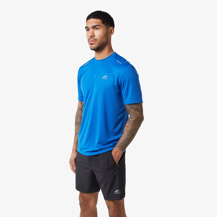Men's  Cobalt/Black Training Twinset  Closure London  Front View