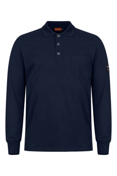 Tranemo flame retardant long sleeves poloshirt-59458