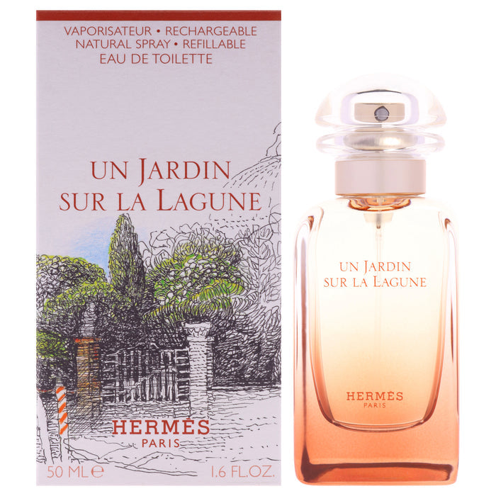 Un Jardin Sur La Lagune by Hermes for Unisex - 1.6 oz EDT Spray (Refillable)