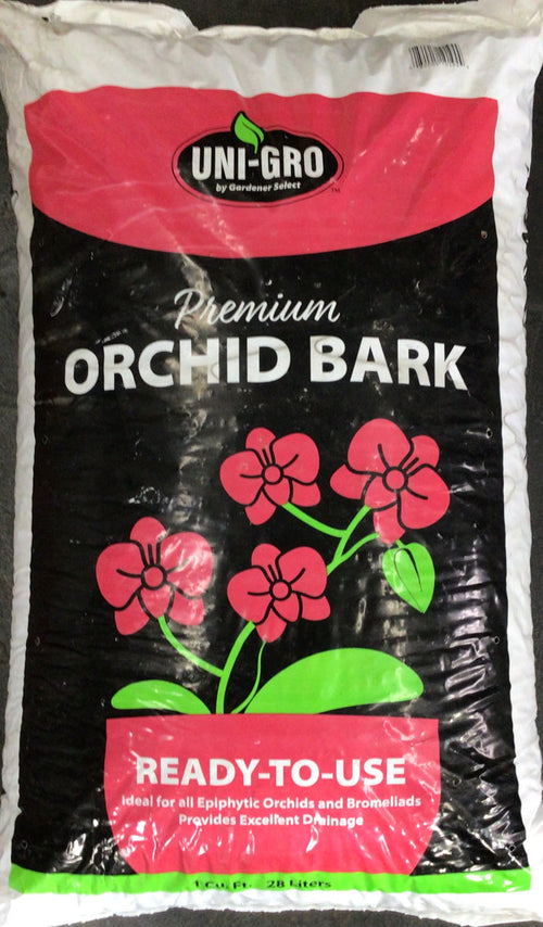 Uni-Gro® Orchid Bark - 1 cu.ft - Medium - 100% Fir Bark
