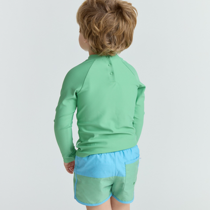 unisex gustavia green rashguard