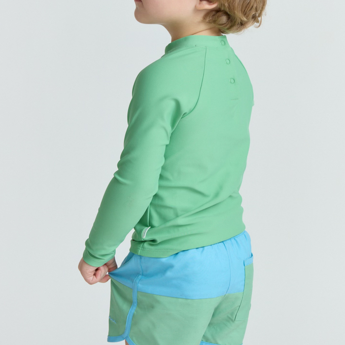 unisex gustavia green rashguard