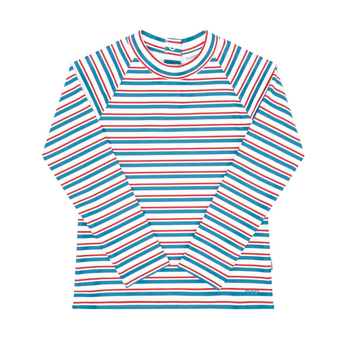 unisex jetty stripe rashguard