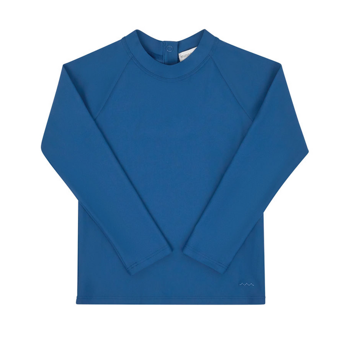 unisex oyster blue rashguard