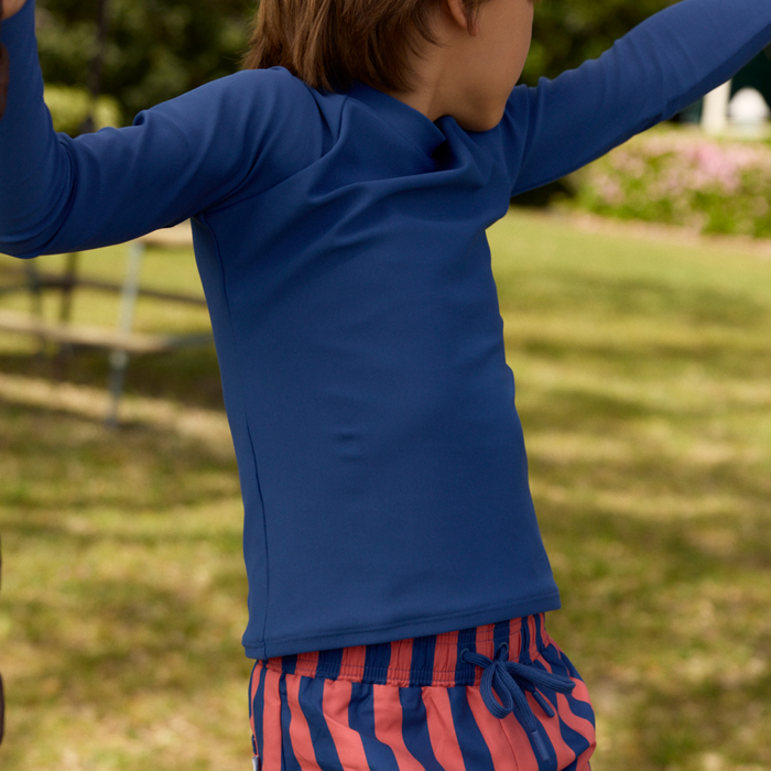 unisex oyster blue rashguard