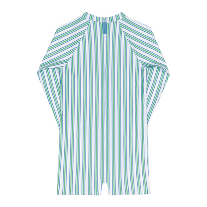 unisex tamarin stripe rashguard one piece