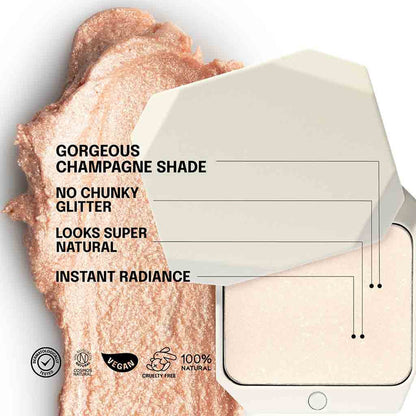 Uoga Uoga Cream Highlighter Voidemainen korostusväri Luminous 4g