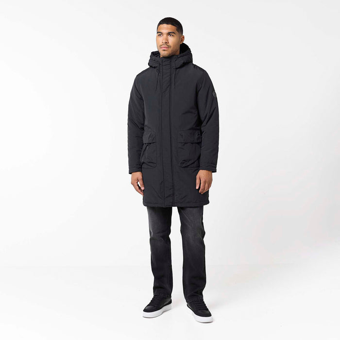 Utility Tech Pocket Parka | Black