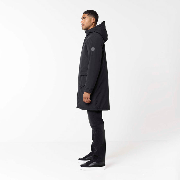 Utility Tech Pocket Parka | Black