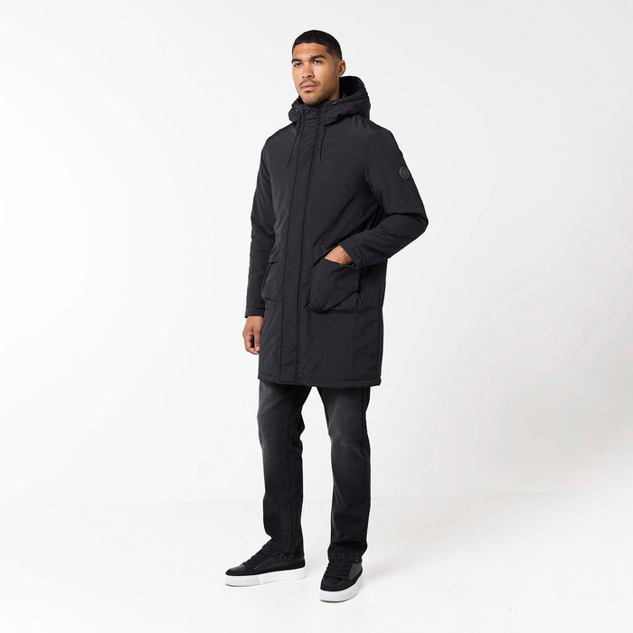 Utility Tech Pocket Parka | Black