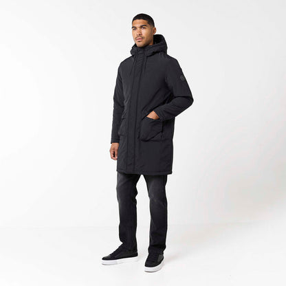 Utility Tech Pocket Parka | Black