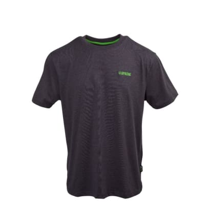 Vancouver crew neck tee shirt - apache-charcoal grey