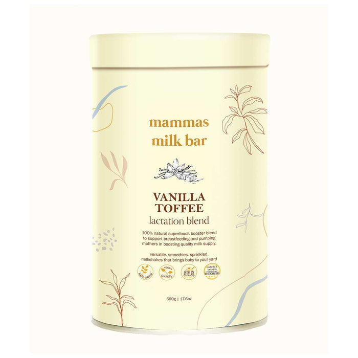 Mammas Milk Bar Vanilla Toffee Lactation Blend _1