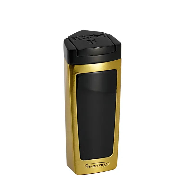 Vector Icon2 Gold Satin Torch Lighter - ICON2-9