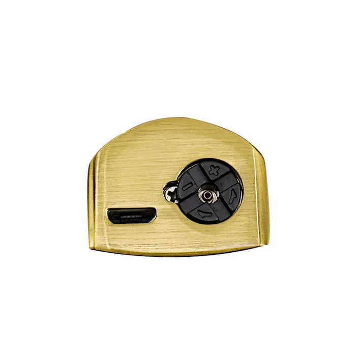 Vector Icon2 Gold Satin Torch Lighter - ICON2-9