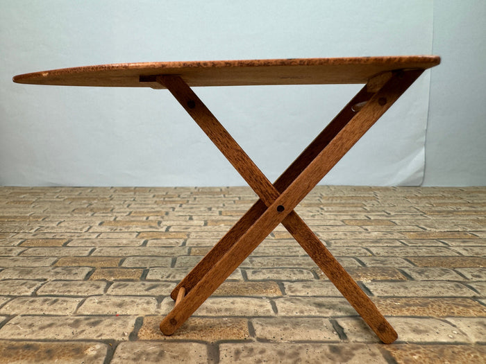 Vintage Artisan Handmade Hand Painted Ironing Board