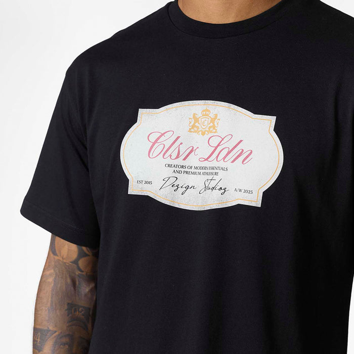 Vintage Label T-Shirt | Black