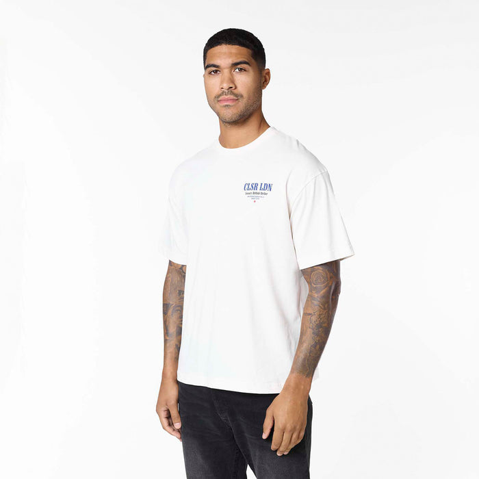 Vintage Stamp T-Shirt | Off White