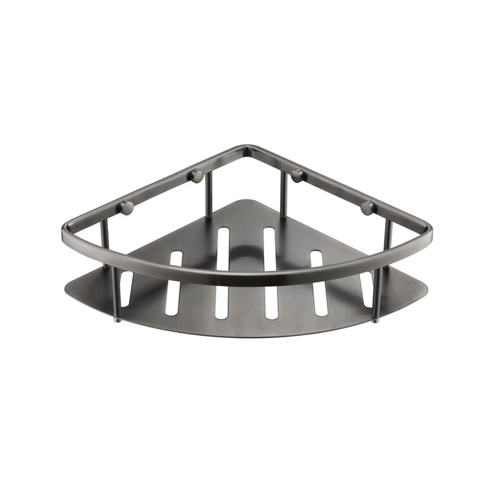 VOS Corner Basket - Brushed Black Bathroom Accessories JTP
