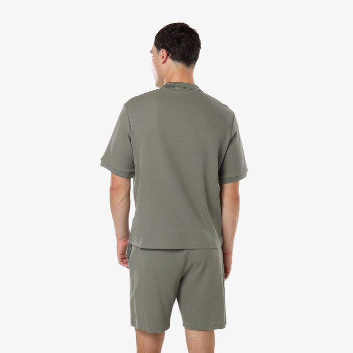 Waffle Knit Short | Olive