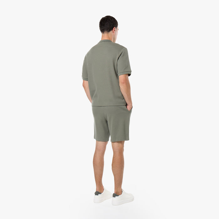 Waffle Knit Short | Olive