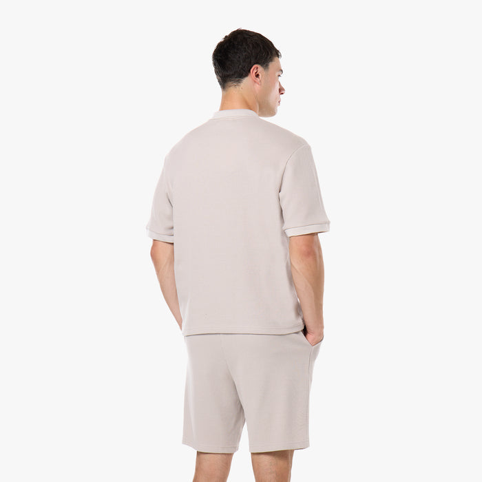 Waffle Knit Short | Stone