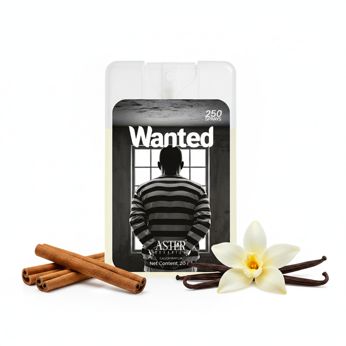 Wanted Pocket Perfume for Unisex 20ml bottle