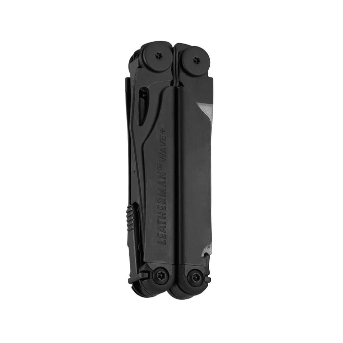Black Leatherman Wave® Plus multi-tool closed, showcasing its compact design.