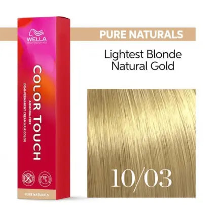 Lightest Blonde Natural Gold -10/03