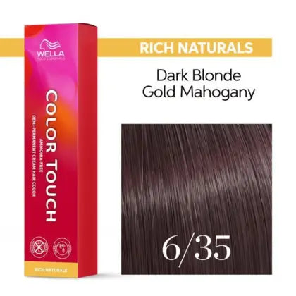 Dark Blonde Gold Mahogany -6/35