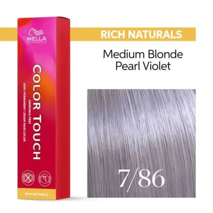 Medium Blonde Pearl Violet - 7/86