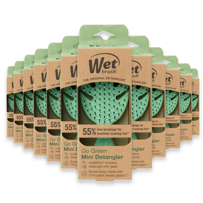 Wet Brush Go Green Mini Detangler Brush – 24 Pack