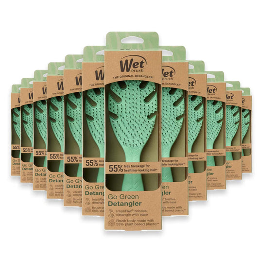 Wet Brush Go Green Treatment & Shine Brush – 24 Pack
