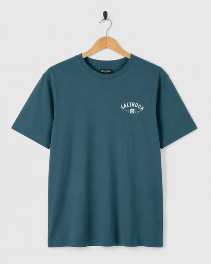Weymouth Location Mens T-Shirt in Teal