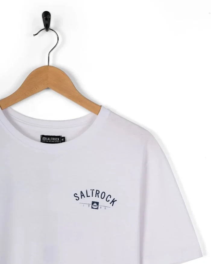 Whitby Mens Location T-Shirt in White