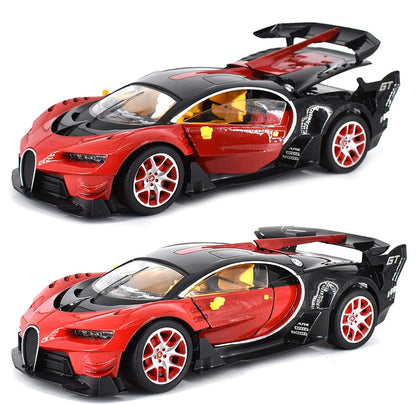 White Whale Bugatti Style Remote Control Rechargeable Car with Opening Doors