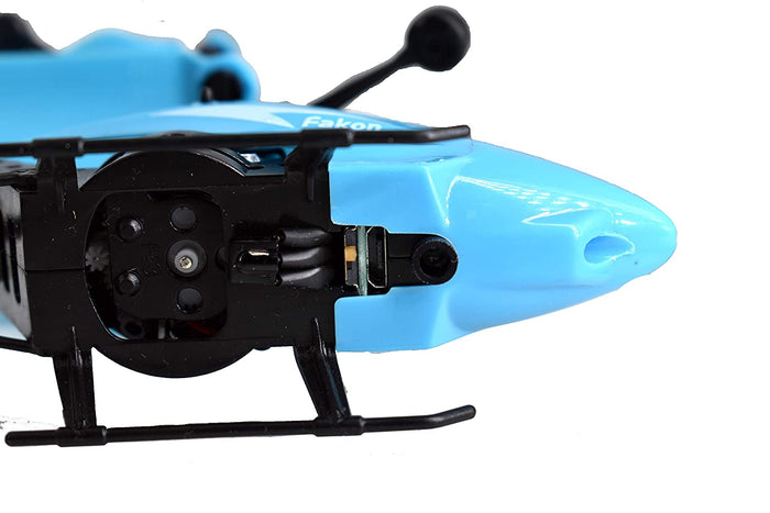 White Whale Remote Control Helicopter and Hand Sensor Charging Helicopter Toys with 3D Light Toys