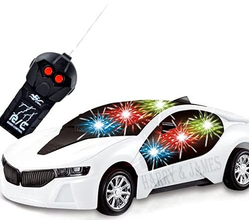 White Whale Remote Controlled car, 2 Function Remote Control Car, Racing Car, Sports Car, New Model RC Car, Remote car for Kids Boys & Girls (Multi Color & Multi Design)