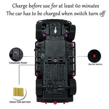 White Whale Scale Rechargeable R/C H2 Hummer with Opening Doors & Glowing Headlights.